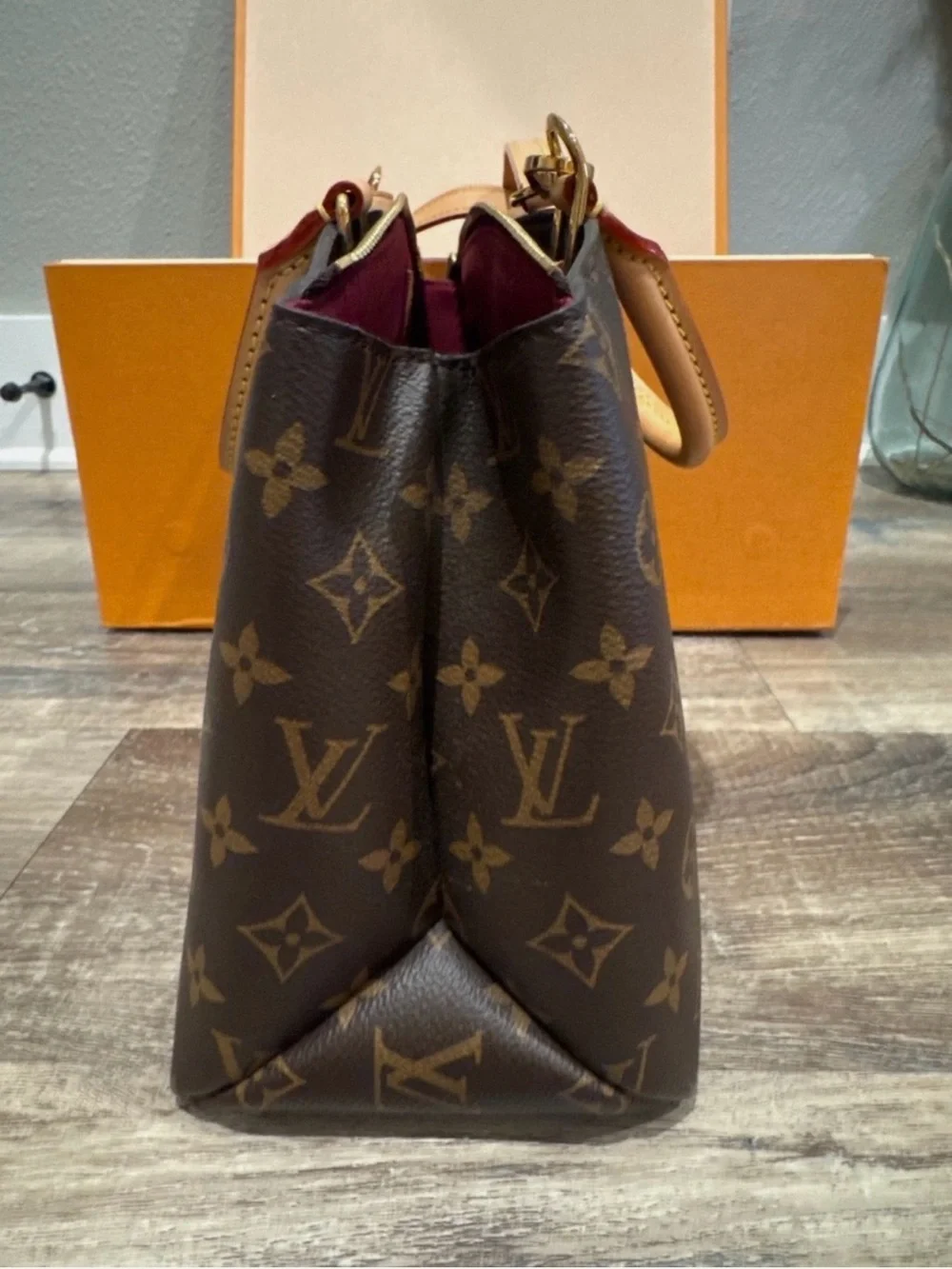 Louis Vuitton Petit Palais M45900 Monogram Canvas NEW Full Set Receipt